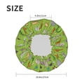 thumbnail image 4 of Kdxio African Animals 1 Print Shower Cap for Women,Elastic and Reusable,Double Waterproof Layers Bathing Hat, 4 of 6