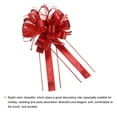 thumbnail image 4 of 12pcs 11 Inch Extra Large Pull Bow Metallic Gift Wrapping Bows Ribbon Organza Red for Wedding Baskets Christmas, 4 of 6