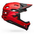thumbnail image 1 of BELL : SUPER DH SPHERICAL : FASTHOUSE MATTE RED/BLACK : S, 1 of 1