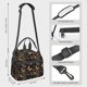 thumbnail image 2 of Easygdp Modern Golden Butterfly Caja de Almuerzo para Mujeres y Hombres, Bolsa de Almuerzo Insulada, Bolsas Reutilizables Impermeables para Viajes, Trabajo y Picnics, 2 of 7