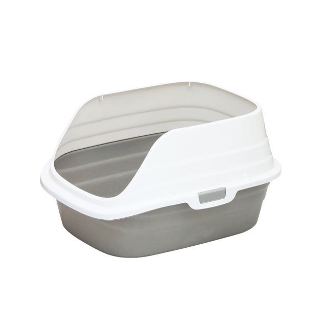 Arenero Para Gato Abierto Grande Ajolopet 48.5x49x27.5 cm con Pala