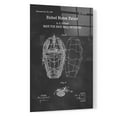 thumbnail image 2 of Epic Art 'Baseball Catchers Mask Blueprint Patent Chalkboard,' Acrylic Glass Wall Art, 16"x24", 2 of 3
