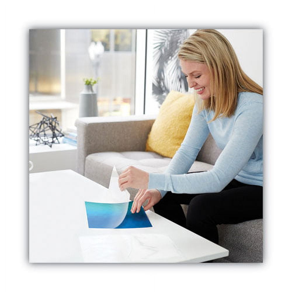 Selfseal Self-Adhesive Laminating Pouches And Single-Sided Sheets, 3 Mil, 9" X 12", Gloss Clear, 50/pack | Bundle of 2 Packs