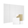 thumbnail image 1 of Soundproof Wall Stickers Acoustic Panels Noise Reduction For Home 12 Pack Polyester Fiber Sound Absorbing Tiles, 1 of 3