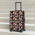 thumbnail image 6 of Lsque Colorful bow with polka dots Printed Luggage Cover, Travel Luggage Protector,Scratch and Dirt Resistant, Fits 18-32 Inch Luggage-Medium, 6 of 7