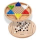 thumbnail image 5 of Juego de damas chinas 2 en 1 con tablero de madera y juego de fichas tradicional para Style2, 5 of 9