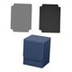 thumbnail image 5 of Estuche para baraja de cartas con capacidad para más de 100 cartas, versátil, de 3,1 x 3 x 4 pulgadas, de piel sintética magnética. Azul, 5 of 9