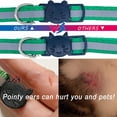thumbnail image 2 of 12 collares reflectantes para gatos, collar y campana antiestrangulamiento para gatitos, collar ajustable para gatos, accesorio personalizado para gatos y mascotas, 2 of 4