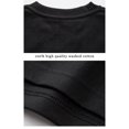 thumbnail image 3 of Oasis Letter Print T-Shirt - Soft Polyester Fiber, Men'S Casual Round Neck Short Sleeve, Machine Washable - Perfect Choice for Summer, 3 of 4