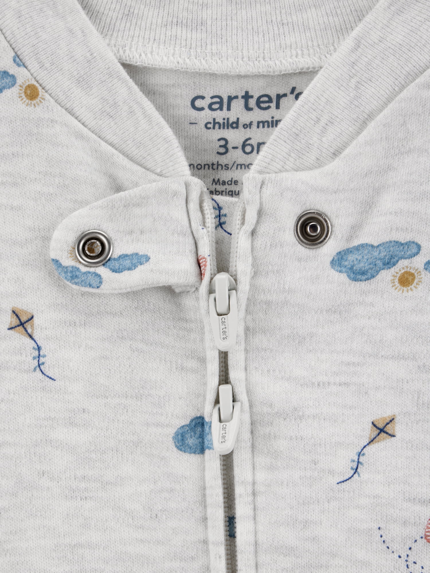 Carter's Child of Mine Baby Sleep N Play, 2-Pack, Sizes Preemie-6/9 Months