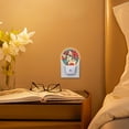 thumbnail image 2 of Night Light Plug into Wall,Dusk to Dawn Sensor Auto-On/Off for Bathroom, Hallway,Kids Room-Cartoon Of Adorable Kitten With Big Eyes, 2 of 4