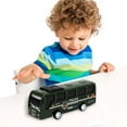 thumbnail image 4 of Pull Back City Bus Toy - Realistic Replica Vehicle with Self-Propelled Action for Imaginative Play, 4 of 5