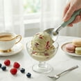 thumbnail image 5 of Cook With Color Ice Cream Scoop, Professional Quality for Hard Frozen Desserts, Dishwasher Safe, Sage, 5 of 6