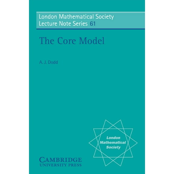 London Mathematical Society Lecture Note The Core Model, Book 61, (Paperback)