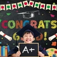 thumbnail image 3 of Kindergarten Graduation Backdrop for Kids Class of 2024 Preschool Congratulation Graduate Congrat Background Pre-k Grad Prom Party 2024 Graduation Party Decorations Banner Props, 3 of 7