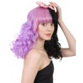 thumbnail image 4 of HPO Costume Wig with Adjustable for Adult Women's Cosplay Bob Style Wig, 4 of 9