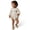 Tofu, variant on by Gerber Baby Girl Smocked Long Sleeve Bubble Romper, Sizes 0/3 Months - 24 Months
