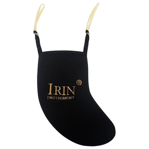 Violin Shoulder Rest Non Slip Violin Cheek Pad for Performance Show Practice Black 6.5cmx12cm