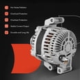 thumbnail image 6 of A-Premium Alternator Compatible with Jeep Cherokee 2014-2019, Compass, Renegade & Chrysler 200 & Ram ProMaster City & Fiat 500X, 2.4L, 12V 160A CW 6-Groove Pulley, Replace# 56029624AA, 56029624AB, 6 of 6