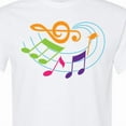 thumbnail image 4 of Inktastic Music Notes Musical T-Shirt, 4 of 5