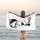 thumbnail image 3 of Toalla de playa divertida y falsa de Dwight Schrute, toallas de baño de microfibra, manta de playa suave para desfiles, natación, yoga, mujeres y hombres, 3 of 4