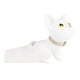 thumbnail image 1 of Práctica forma de gato de dibujos animados diseñada para uso diario tope de puerta decoración del hogar (blanco), 1 of 5