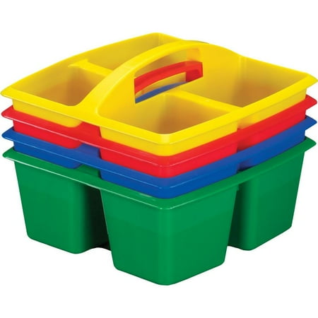 - Four Equal Compartment Caddies - Set Of 4