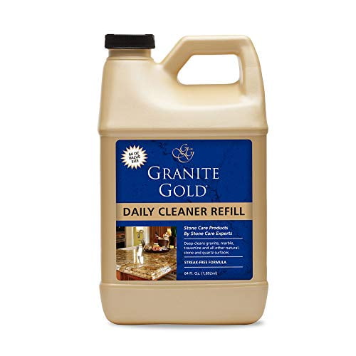 Granite Gold GG0040 64 oz Bottle of Daily Stone Granite Limestone Marble Cleaner Refill