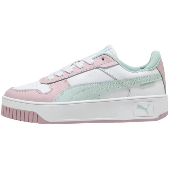 Tenis Puma Carina Street Jr Unisex Pink blanco 24.5