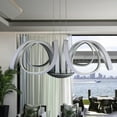 thumbnail image 3 of VONN Capella 30" Adjustable ETL Certified Integrated LED Chandelier in Silver, 3 of 5