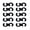 Black, variant on 10pack Bike Brake Line Holder Light weight Durability Conversion Trap Adapter for Organizing Brake Cables