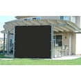 thumbnail image 4 of Shatex Shade Fabric for Pergola/Patio/Garden New Design Shade Panel with Grommets 6x16ft Black, 4 of 6