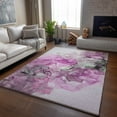 thumbnail image 6 of Addison Rugs Mayfield Washable Transitional Watercolors Pink Rectangle Rug, 8' x 10', 6 of 6