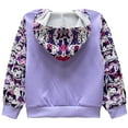 thumbnail image 3 of Teens Girls Cute Kuromi Zip Up Hoodie Jacket Long Sleeve Hoodies Sweatshirt with Pockets, 3 of 6
