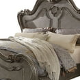 thumbnail image 6 of ACME Versailles Wooden Queen Panel Bed in Antique Platinum and Silver, 6 of 6