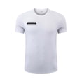 thumbnail image 3 of asjyhkr Mens T-Shirts Athletic Quick Drying Gym Tshirts Comfy Stretch Lightweight Basic Tees, 3 of 4