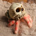 thumbnail image 2 of Adornos de Jardín FLhrweasw Simulación Calavera mano Parodia resina Halloween, 2 of 9