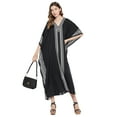 thumbnail image 6 of Gypsie Blu Women's Plus Size Kaftans Dresses Polyester Printed Long Caftan Maxi Online, 6 of 7