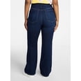 thumbnail image 2 of Terra & Sky Women's Plus Signature Pull On High Rise Bootcut Jeggings with Control Panel, Sizes 0X-5X, 2 of 5