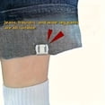 thumbnail image 4 of Tong Adjustable Pant Leg Fixing For Hemming Trousers And Jeans Secure No Sew Cuff Holder, 4 of 6