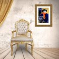 thumbnail image 3 of Toulouse-Lautrec, Henri 13x18 Gold Ornate Wood Framed with Double Matting Museum Art Print Titled - Eldorado / Aristide Bruant, 3 of 4