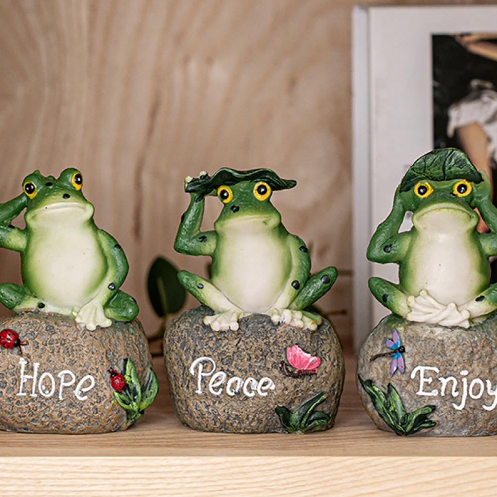 Cheap Garden Ornaments, Animal Ornaments, Frog, Stone Cast