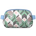 thumbnail image 1 of Colorful Checkered Belt Bag – Plaid-Inspired Fanny Pack with Vibrant Retro Checkerboard Style, 1 of 4