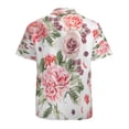 thumbnail image 3 of High Quality Hawaiian Shirts for Men Short Sleeve Aloha Beach Shirt Floral Summer Casual Button Down Shirts Blouses 6243HA, 3 of 7