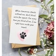thumbnail image 4 of Pet Sympathy Card, Loss of Dog, Cat, Pet Sympathy Gift, Sorry For Your Loss Death Gift- Size 5x7 inch Folded Card include Envelope, Sticker - Blank Inside by PICCAFI, 4 of 7