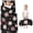 Pioneer Flower Floral Print Pattern-1, variant on Pioneer Flower Floral Print Pattern Toddler Nap Mat for Teens Preschool Daycare, Teens Sleeping Mat Bag, Toddler Sleeping Bag with Pillow