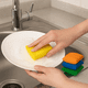 thumbnail image 5 of Fibra Suave Abrasiva De Cocina Esponja Trastes Multiusos Chica 10pz Color Multicolor, 5 of 5