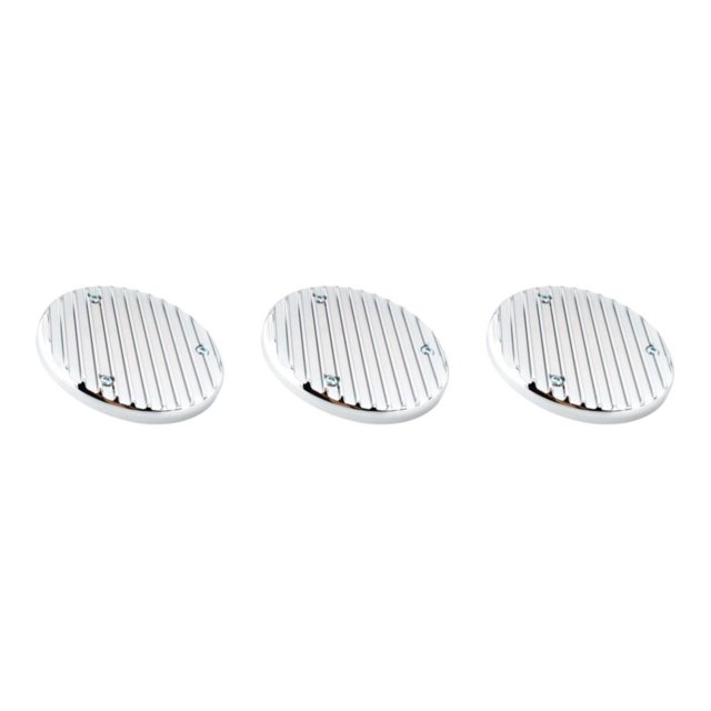 Transemion Engine Cover Durable Right Side for Accessory CB350 Professional Silver 14.6cm 3Set