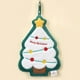 thumbnail image 1 of Christmas Hand Towel Cute Santa Tree Glove Snowman Deer Ultra Soft Thick Fleece Hanging Loop Drying Super, 1 of 6