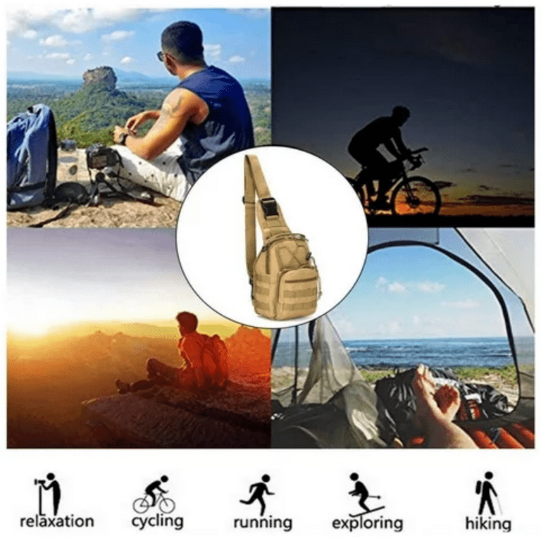Camping sling bag best sale